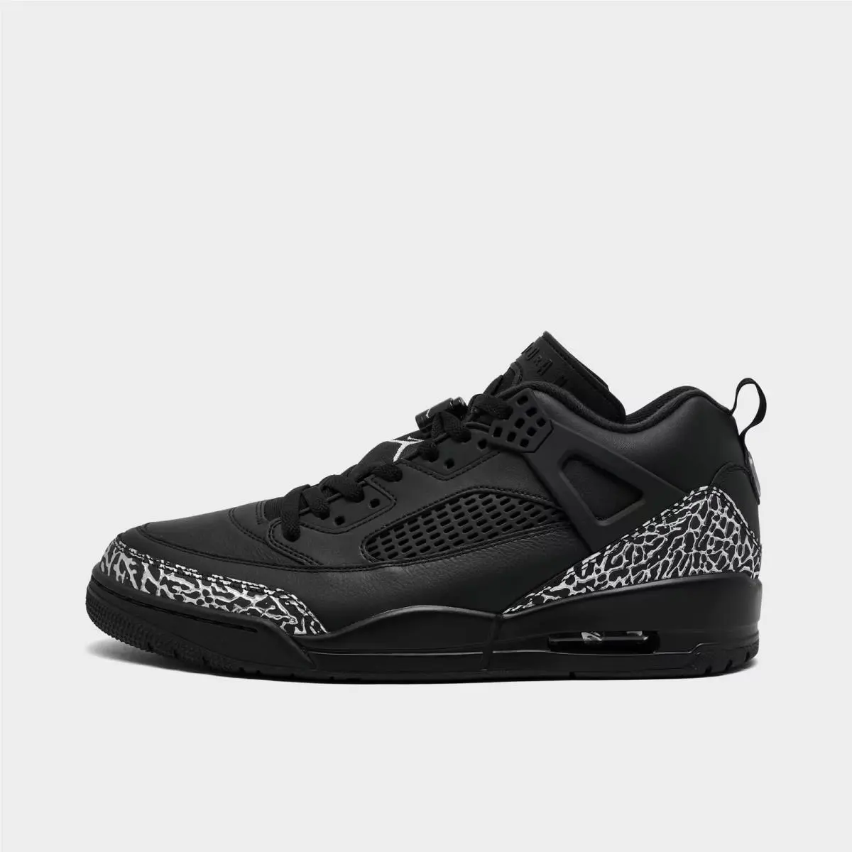 Men`s Jordan Spizike Low Black/black/metallic Silver IV2417 010