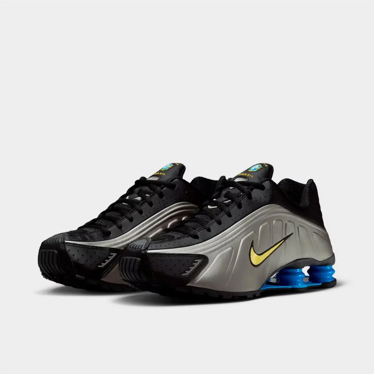 Nike shoes - IO8134 001 - Black/Metallic Pewter/Light Photo Blue/Canary 1
