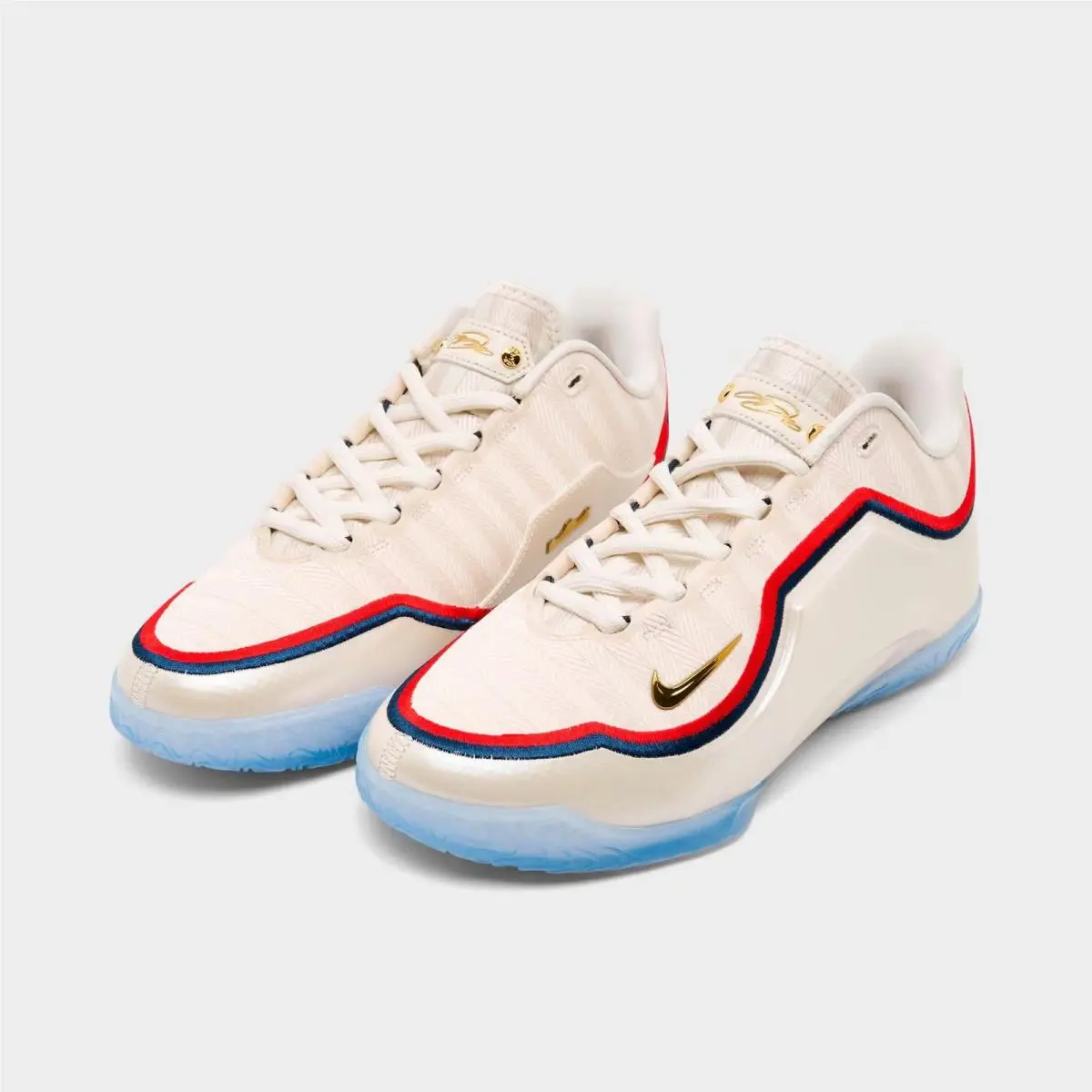 Nike shoes - IV4872 100 - Pale Ivory/Metallic Gold/University Red 5