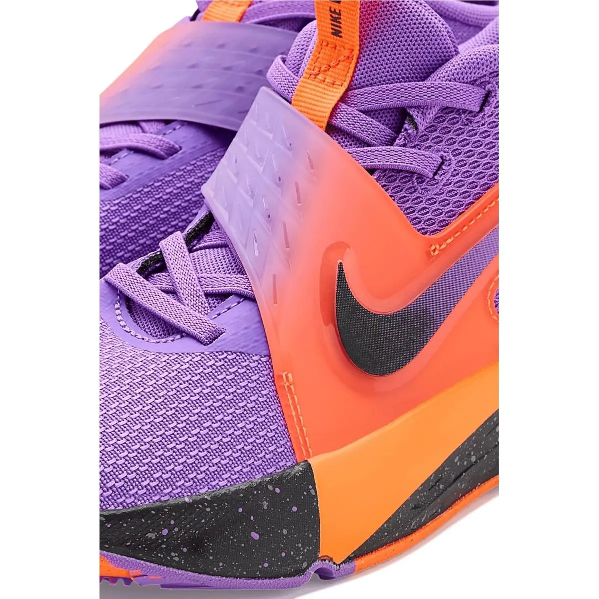 Nike shoes - Bright Violet/Black/Total Orange 11