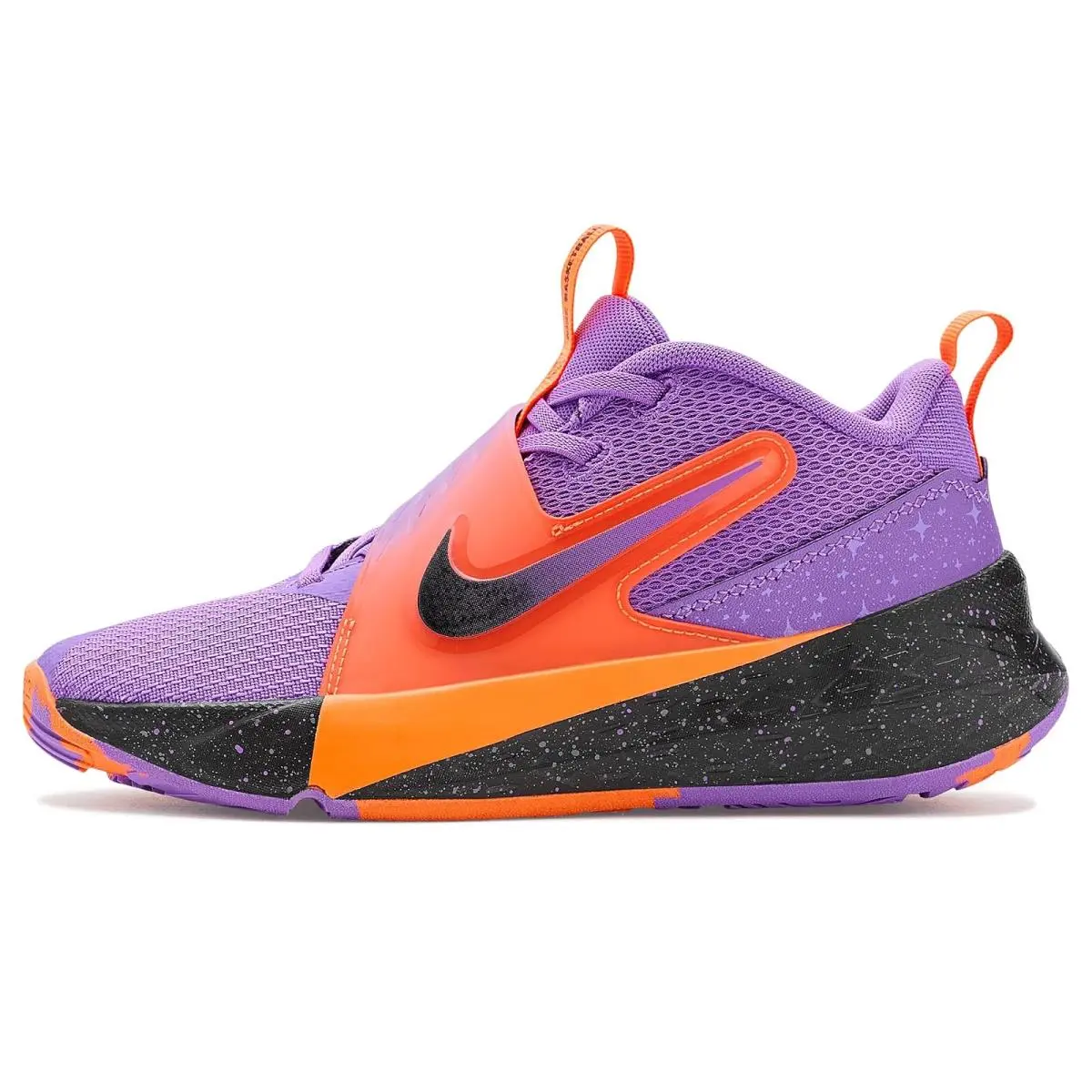 Nike shoes - Bright Violet/Black/Total Orange 9