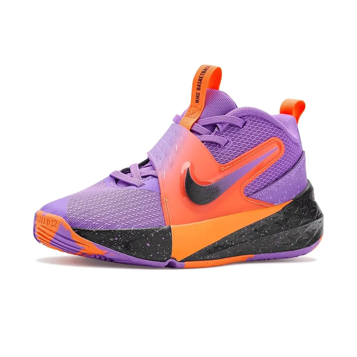 Nike shoes - Bright Violet/Black/Total Orange 6