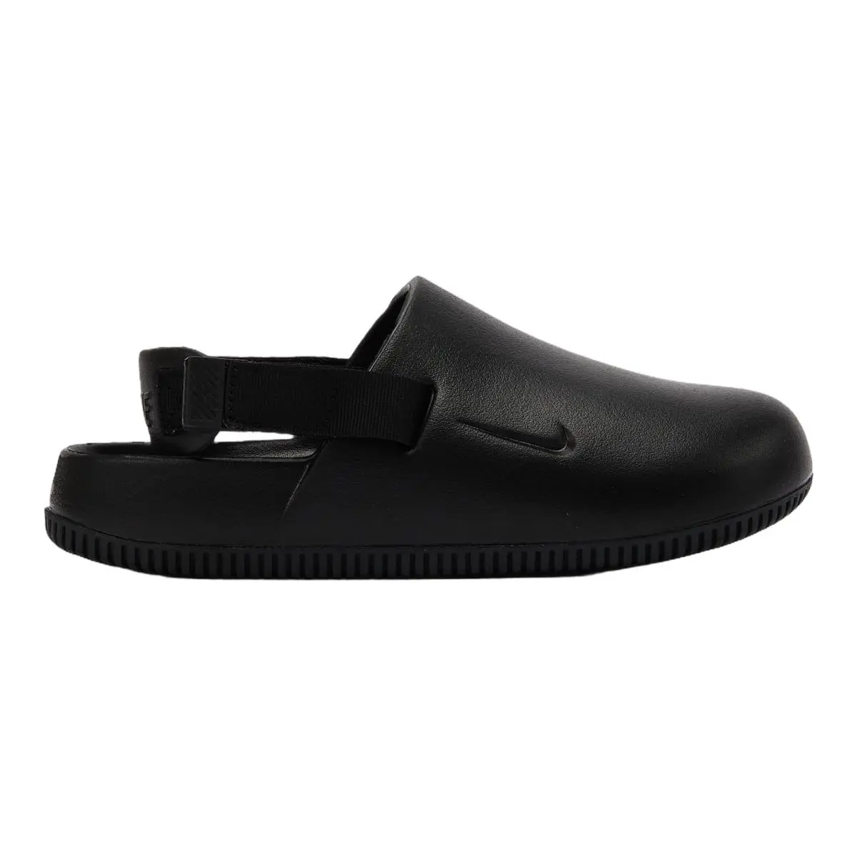 Nike Calm Mules Womens Size 5-11 Lace Up Shoes Black Black FB2186-001