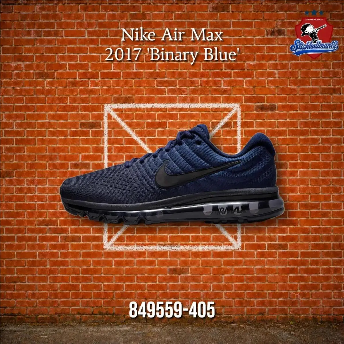Nike Air Max 2017 Binary Blue Obsidian 849559-405