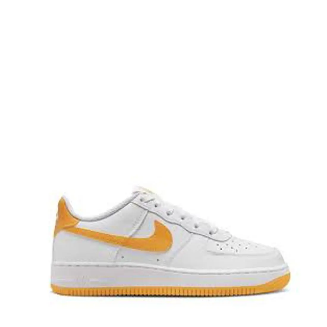 Nike Air Force 1 GS Big Kids White University Gold Shoes FV5948-109 Box