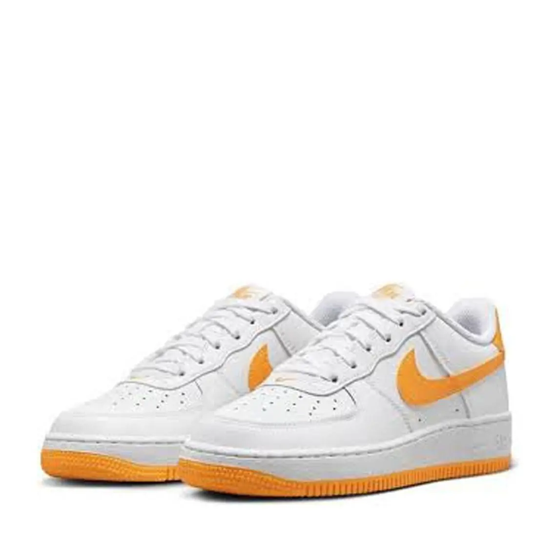 Nike shoes - Nike Air Force 1 White University Gold - White 0