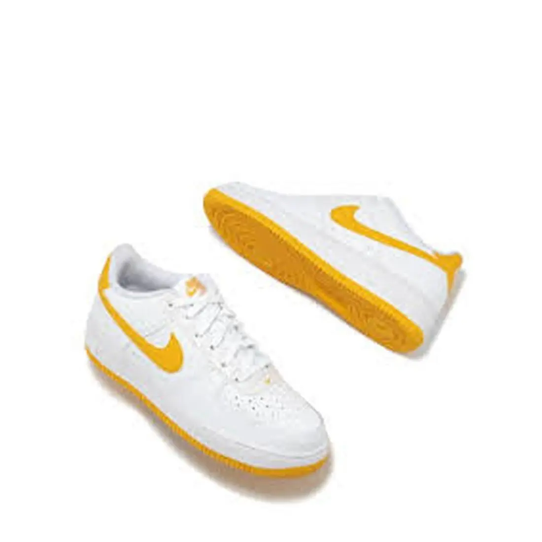 Nike shoes - Nike Air Force 1 White University Gold - White 1