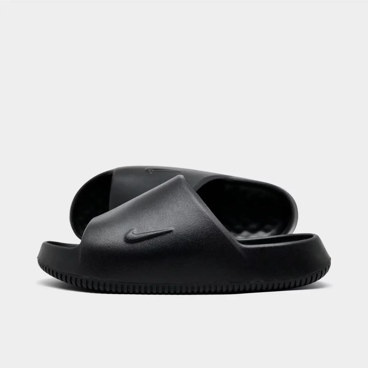 Men`s Nike Calm 2.0 Slide Sandals Black/black/black IB0183 001