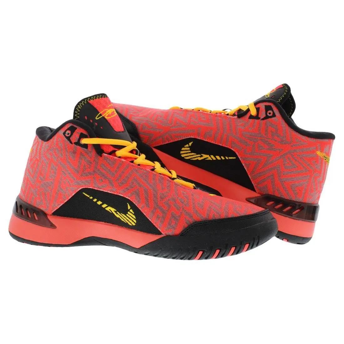 Nike shoes - Bright Crimson/Laser Orange, Main: Red 1