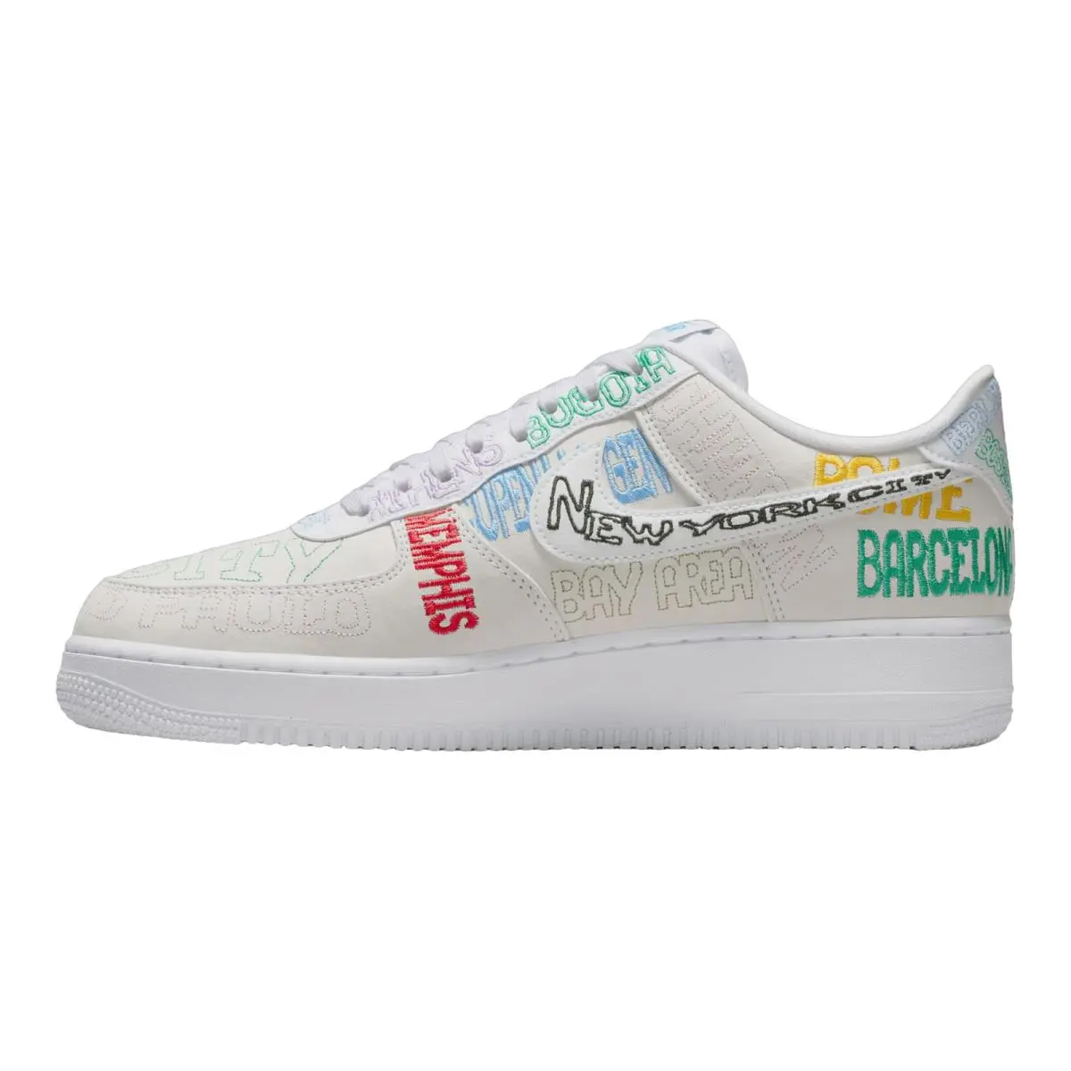 Nike shoes - Nike Air Force 1 Low World Tour - II1549-100 - White/White 2