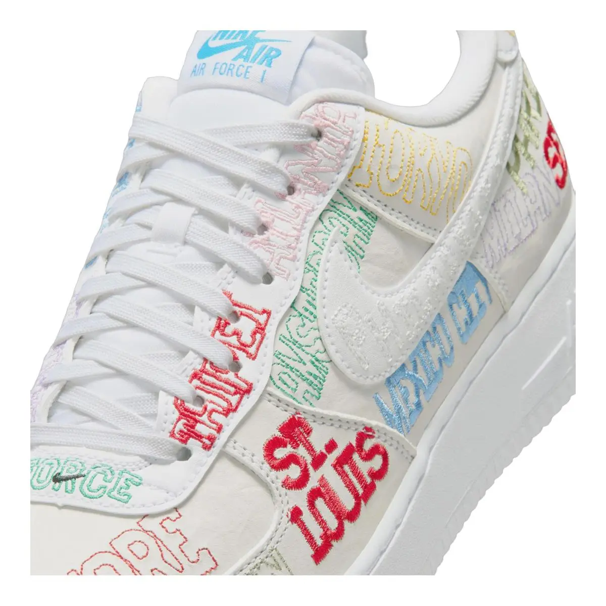 Nike shoes - Nike Air Force 1 Low World Tour - II1549-100 - White/White 5