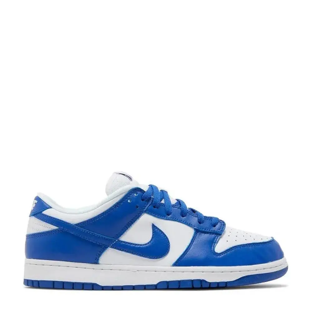 Nike Dunk Low SP Kentucky White Varsity Royal Men`s Sneakers CU1726-100