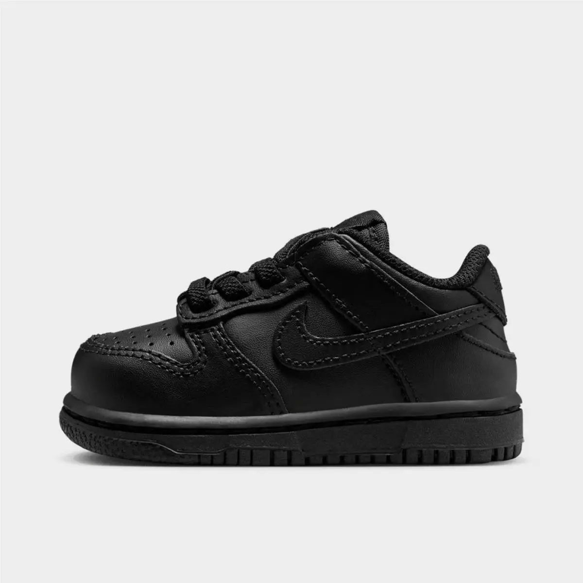 Kids` Toddler Nike Dunk Low Casual Shoes Black/black/black FB9107 009