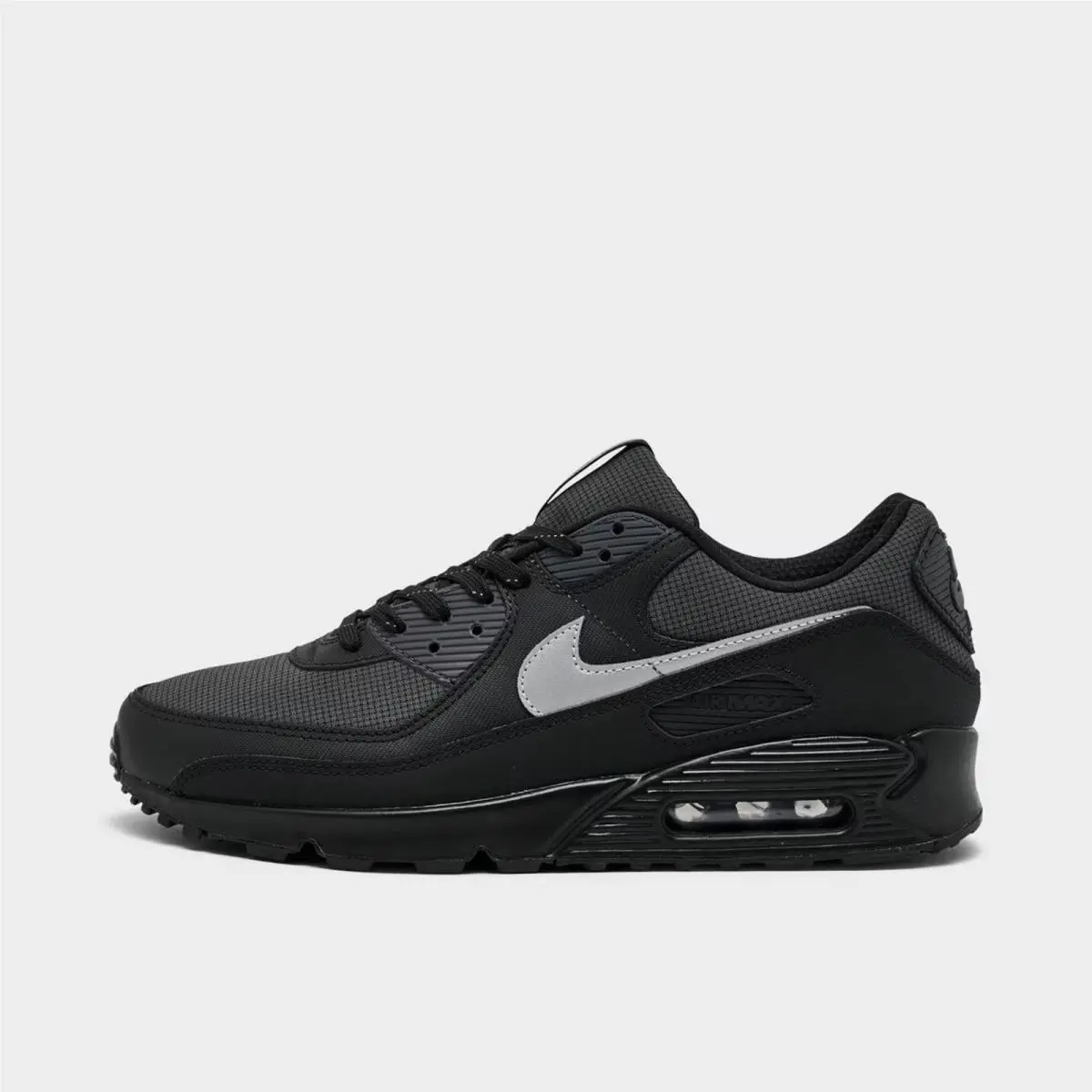 Nike Air Max 90 Casual Shoes Black/reflective Silver/anthacite IQ0291 010