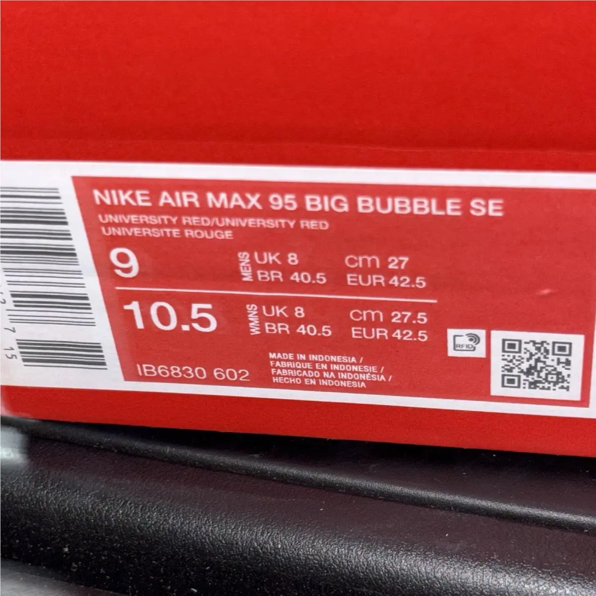 Nike shoes - Nike Air Max 95 - Air Max - IB6830-602 - Red 6