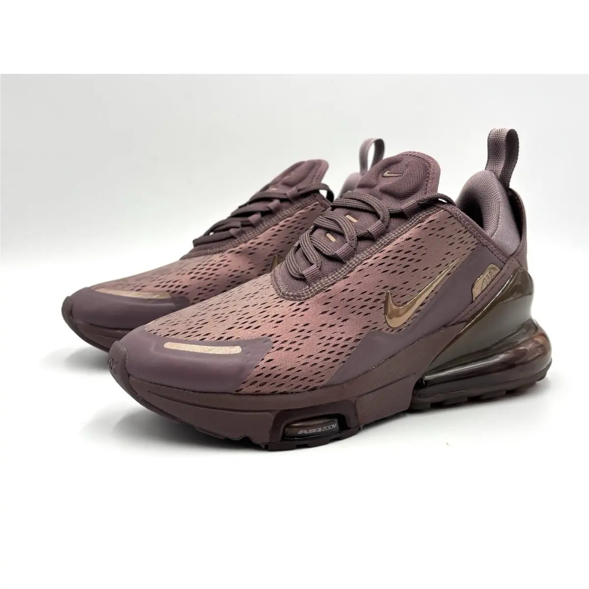 Nike Air Max 270 Premium Metallic Red Bronze Sneakers IO9884-501 Women’s Sz 6.5