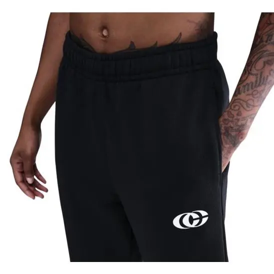 Nike clothing - Caitlin Clark Nike Fleece Cuffed Basketball Pants - DQ5475-010 - Black 0