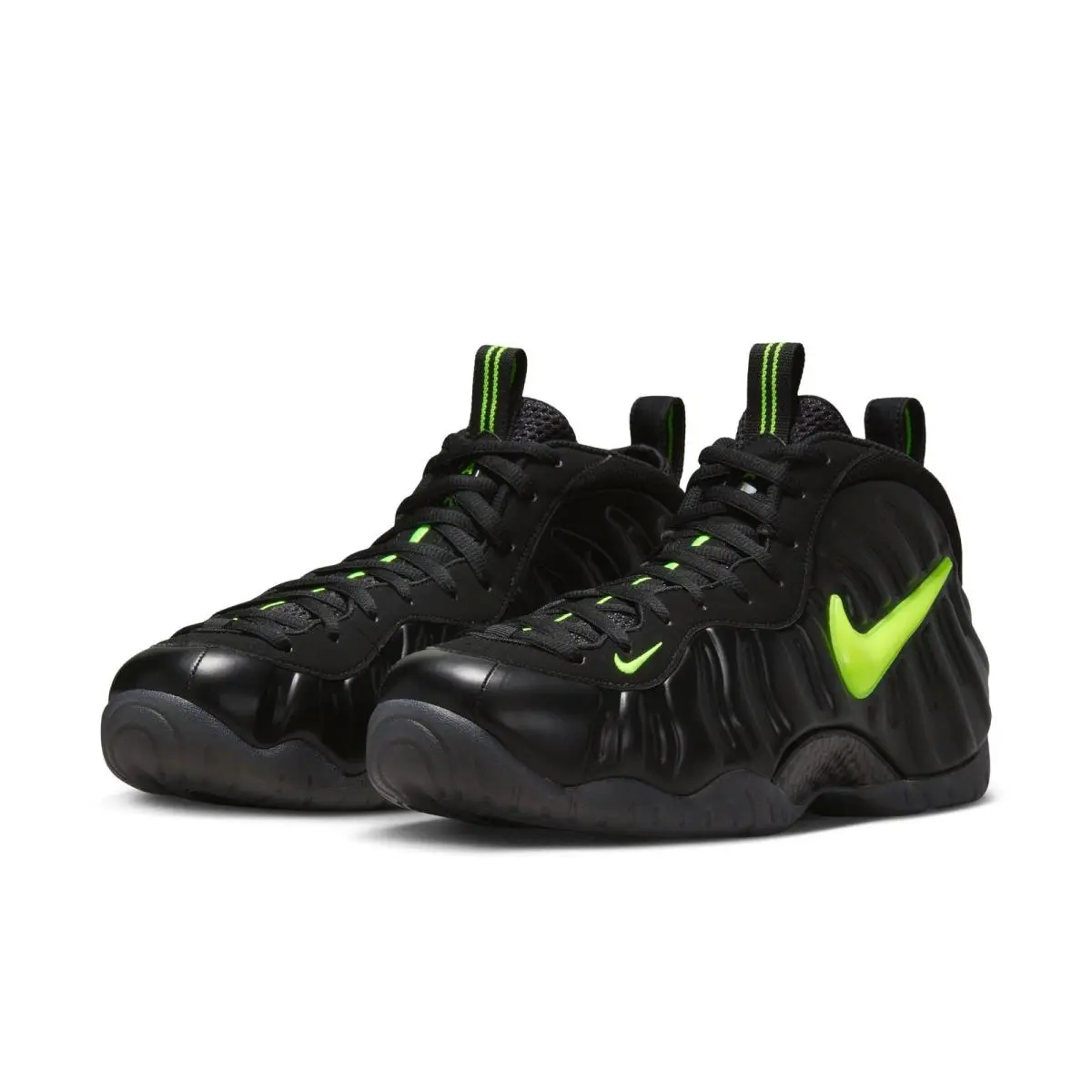 Mens  Air Foamposite Pro Black/voltage Yellow HF0794-002-SIZE 8 by Nike