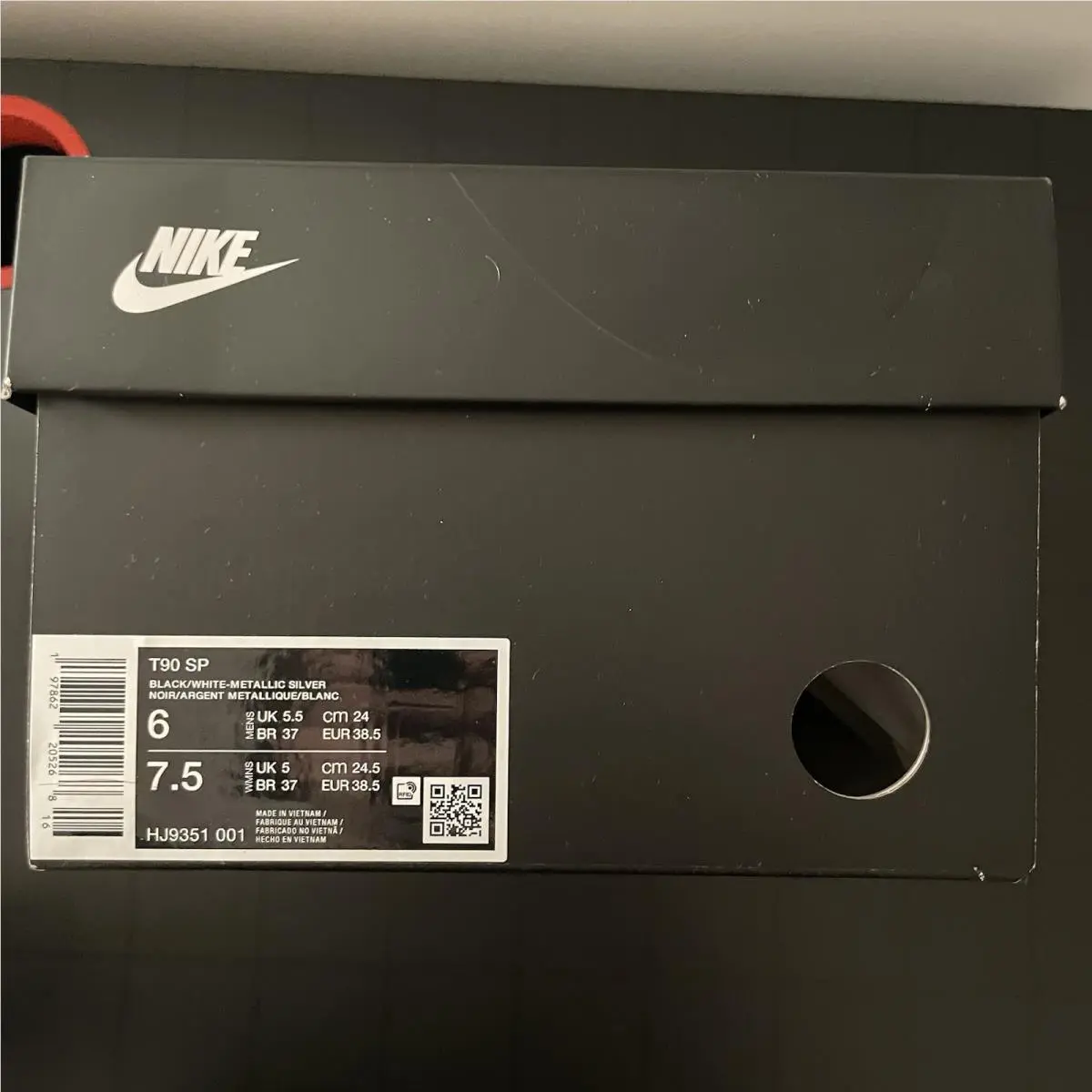 Nike shoes - Nike Total 90 - Total - HJ9351-600 - Black 5