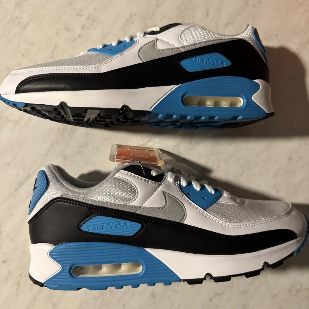 2020 Nike Air Max 90 Iii Laser Blue Size 13