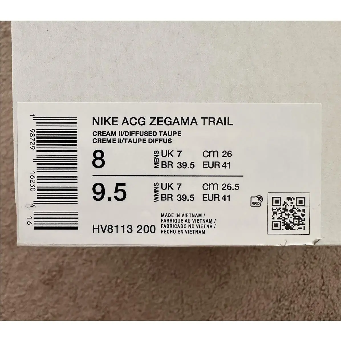 Nike shoes - ACG Zegama Trail - ACG Zegama Trail - HV8113-200 - Beige 6