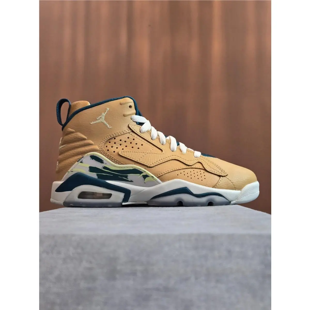 Jordan Mvp `twine Geode Teal` - Luminous Green Sail DZ5577-700 Size 3.5Y