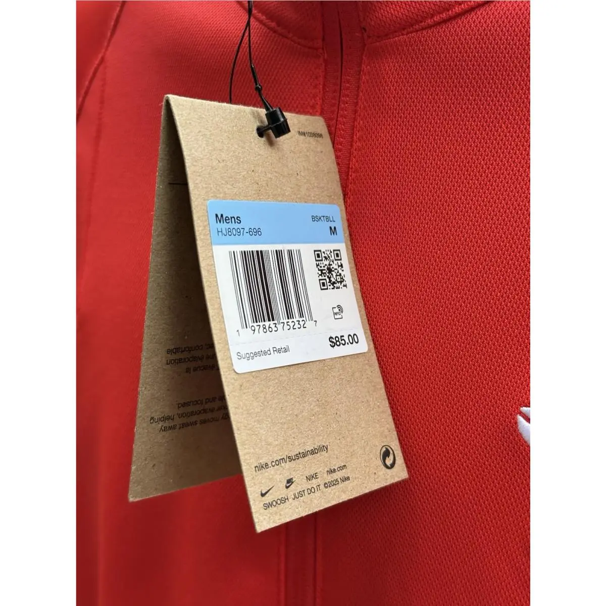 Nike clothing - NIKE KOBE - KOBE - HJ8097696 - Red 3