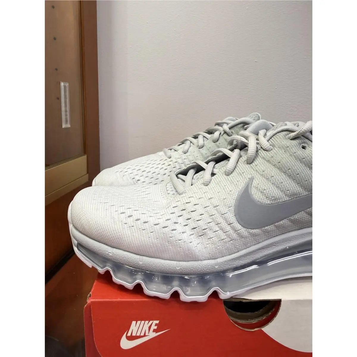Nike shoes - W Nike Air Max 2017 - 849560-009 - Pure Platinum/Wolf Grey-White 1