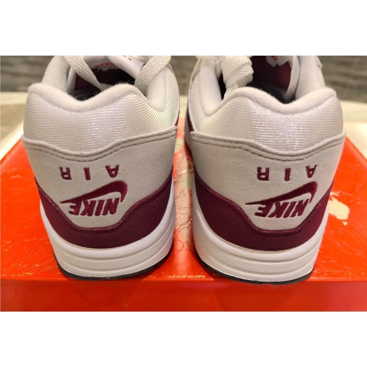 Nike shoes - Nike Air Max 1 - Air Max - IM3906-100 - White / Team Maroon / Neutral Grey / Black / Speed Red 8