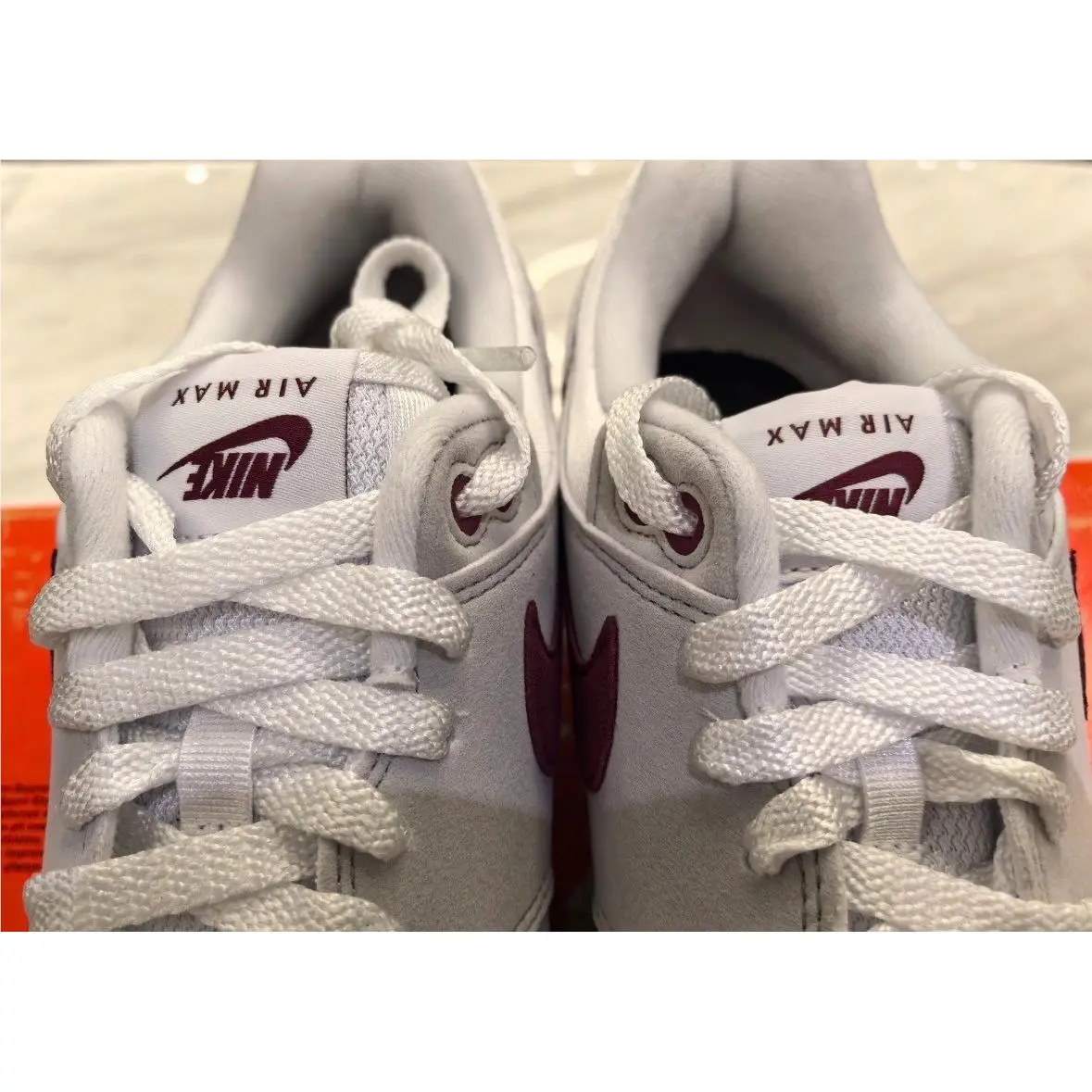 Nike shoes - Nike Air Max 1 - Air Max - IM3906-100 - White / Team Maroon / Neutral Grey / Black / Speed Red 7