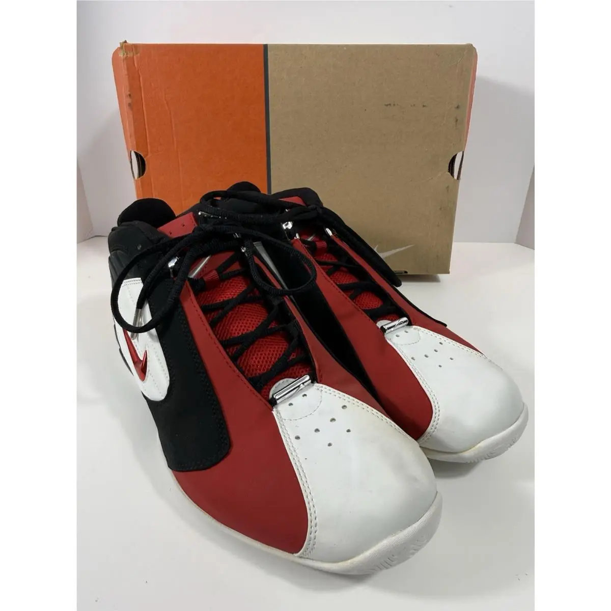 2003 Nike Air Zoom Adrenaline Basketball Trainers 307511-162 Vtg DS Size 11.5