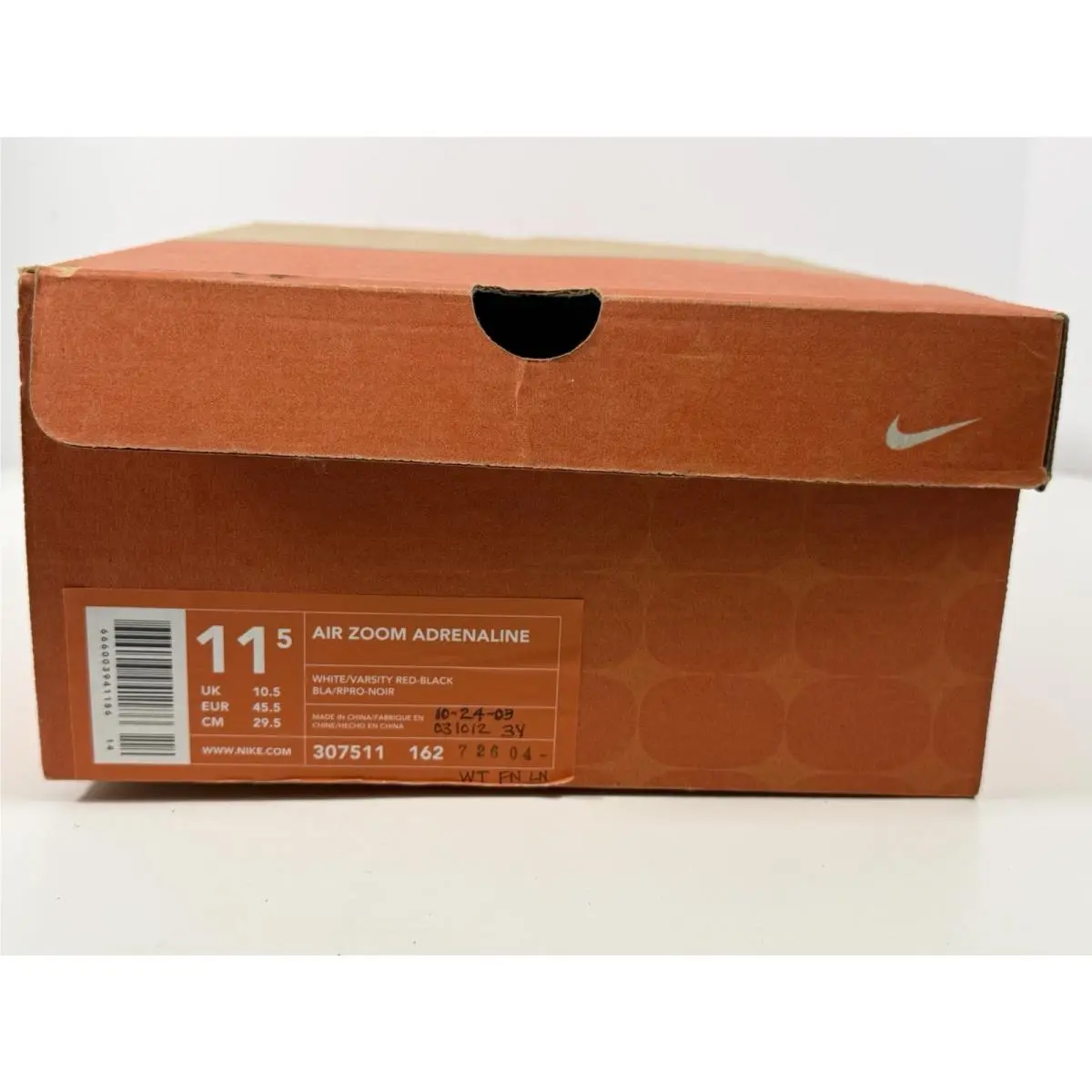 Nike shoes - Air Zoom Adrenaline - Air Zoom Adrenaline - 307511-908 - Blue/White (UPC: 666003920365) 11