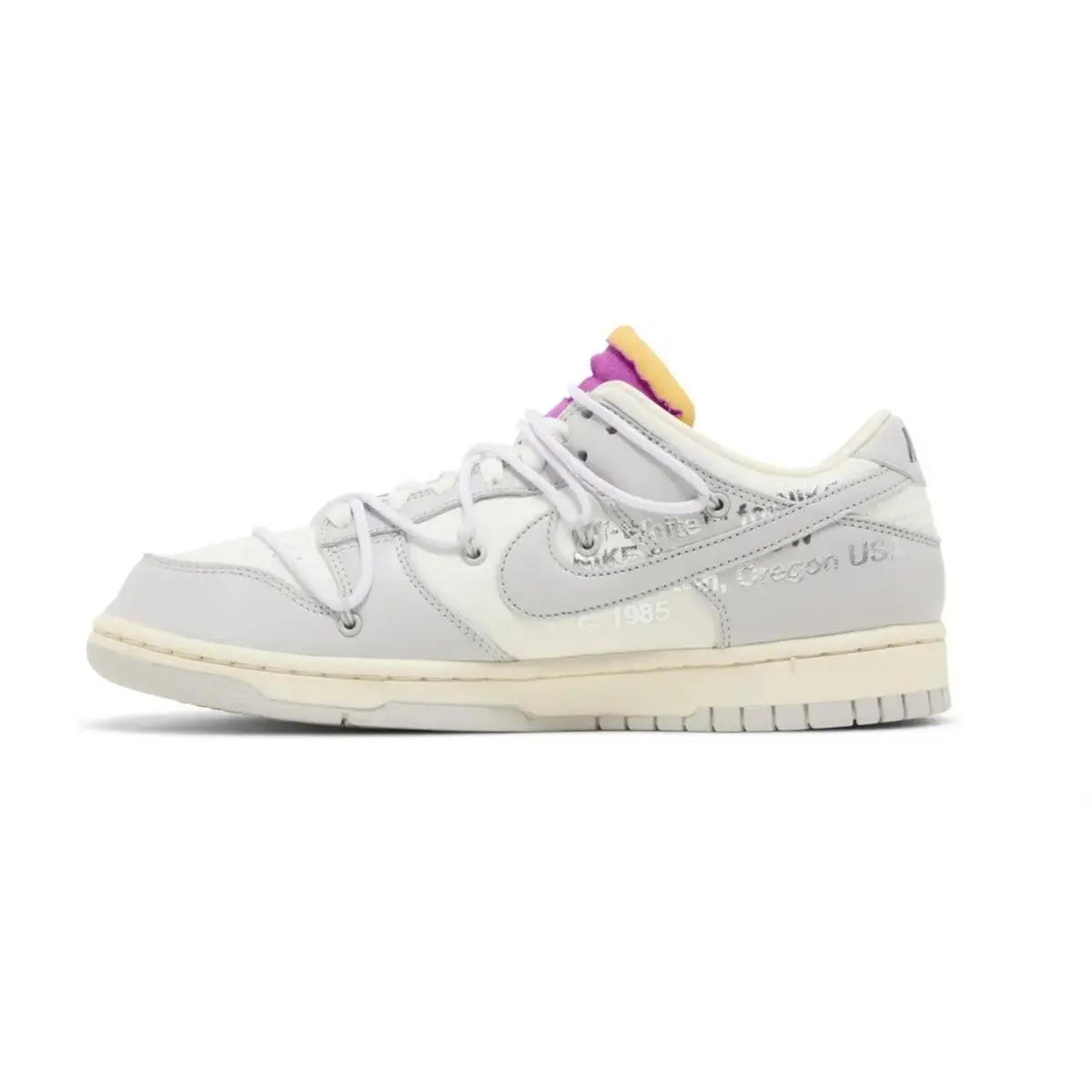 Nike shoes - Nike Dunk Low Off-White Lot 3 - DM1602-118 - White 1