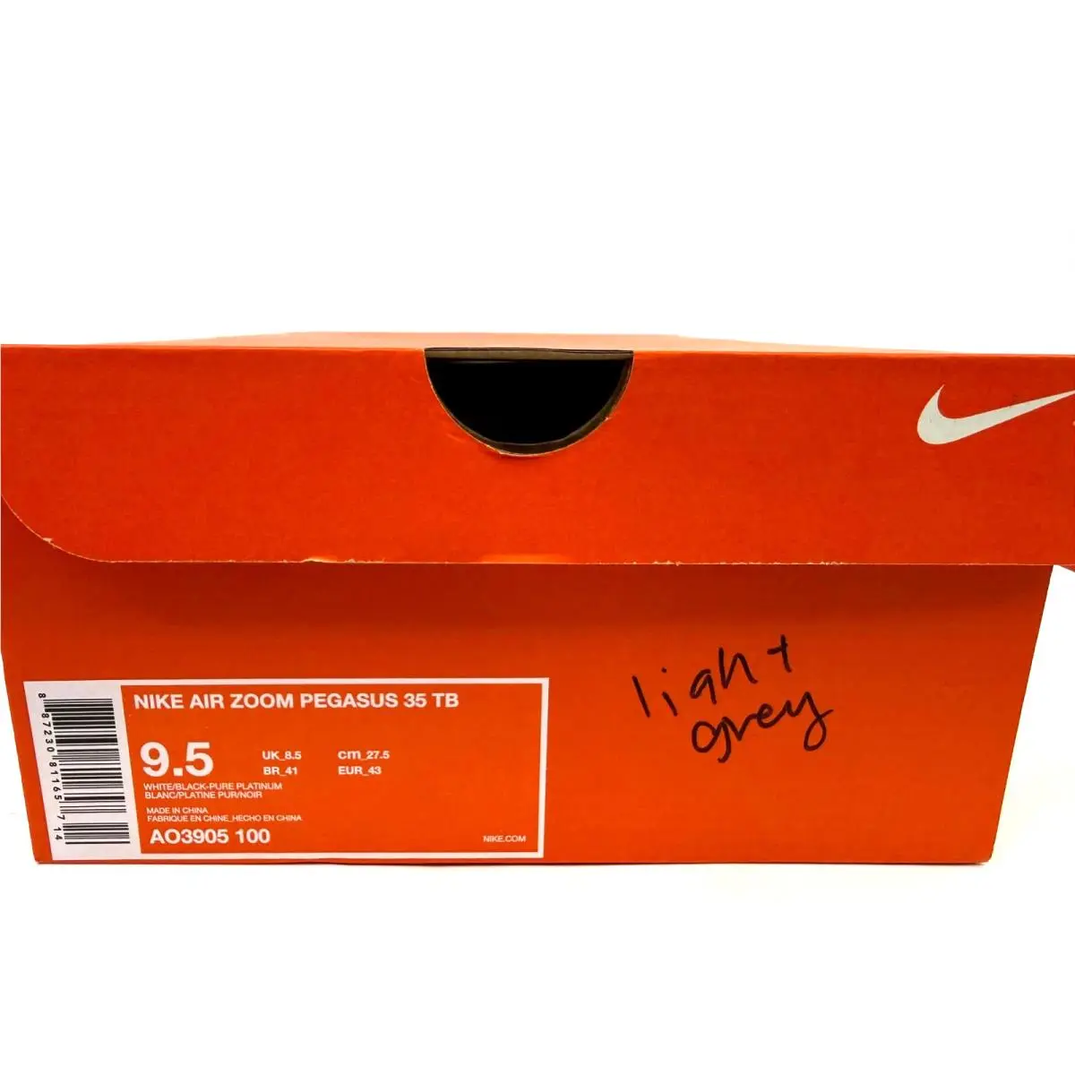 Nike shoes - Nike Air Zoom Pegasus - Air Zoom Pegasus - AO3905-100 - White/Black-Pure Platinum, Manufacturer: White/Black-Pure Platinum 0