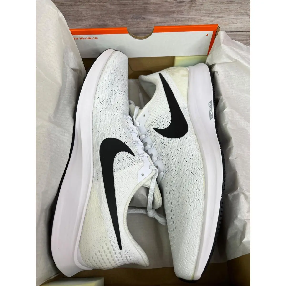 Nike shoes - Nike Air Zoom Pegasus - Air Zoom Pegasus - AO3905-100 - White/Black-Pure Platinum, Manufacturer: White/Black-Pure Platinum 2