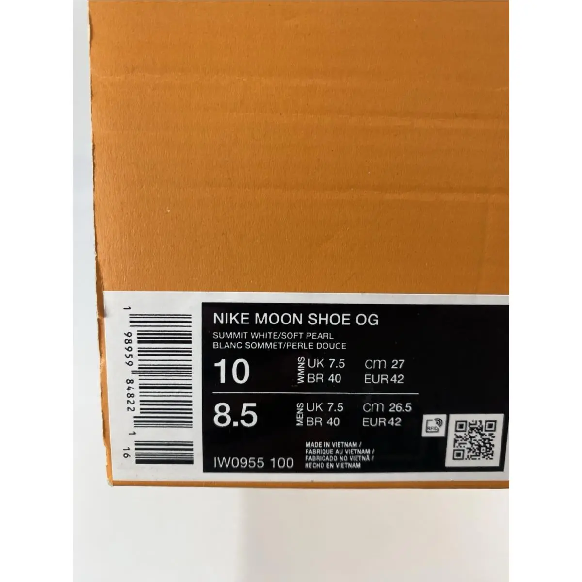 Nike shoes - IW0955100 - IW0955 100 - Summit White/Soft Pearl (UPC: 198959848221) 8