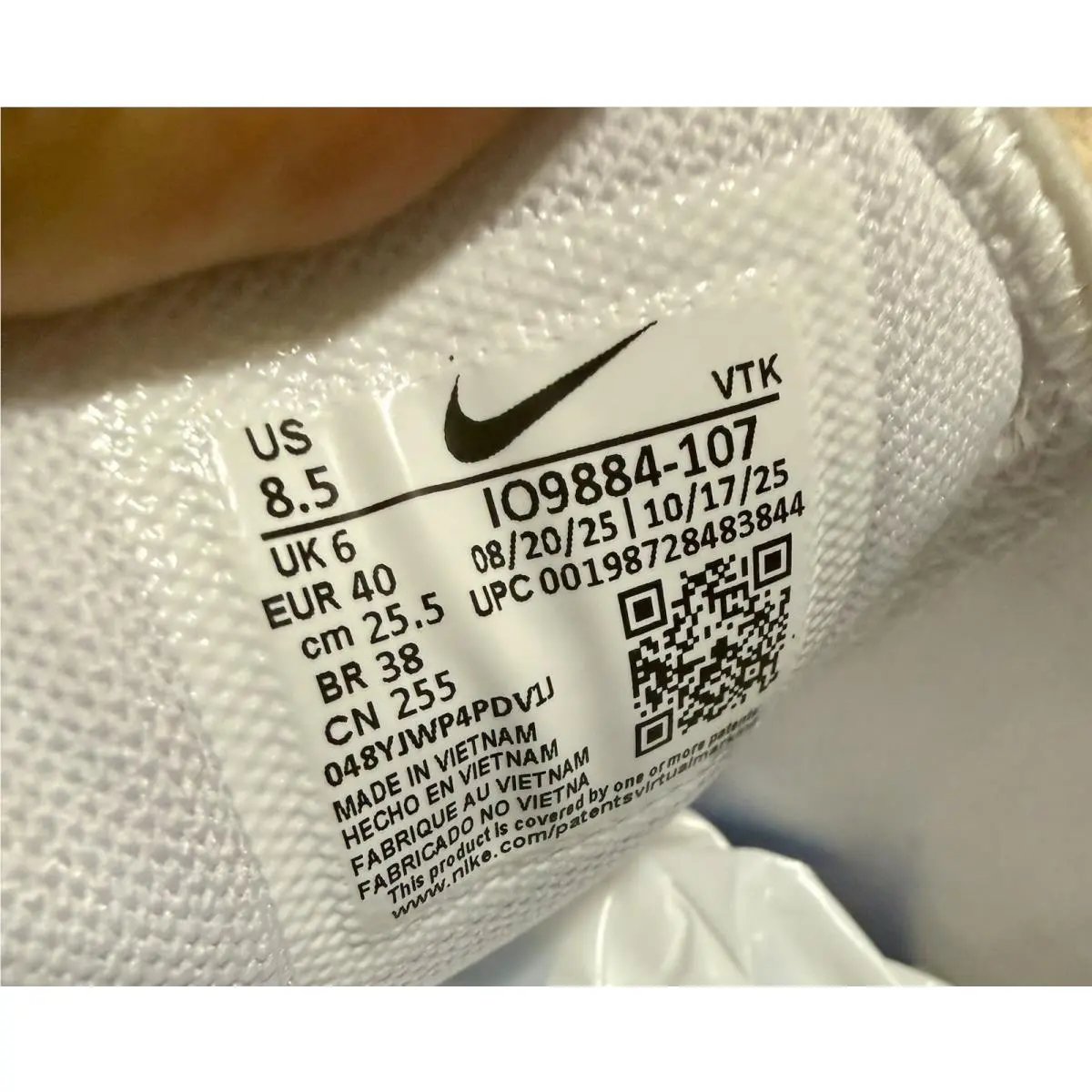 Nike shoes - Nike Air Max 270 Premium - IO9884-107 - White / Football Grey / Sapphire / Metallic Silver (UPC: 198728483844) 11