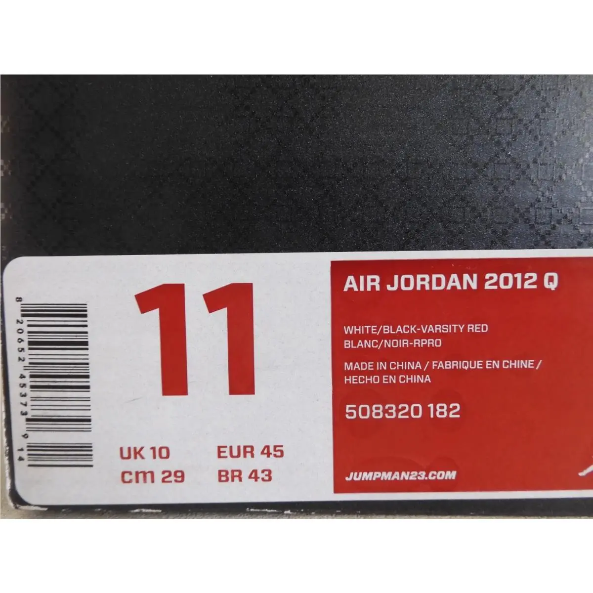 Nike shoes - Air Jordan 2012 - Air - 508320-182 - White (UPC: 820652453739) 6
