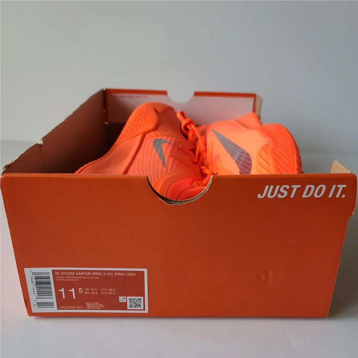 Nike shoes - Nike Zoom Vapor Pro 3 - HQ2599-801 - Orange 0