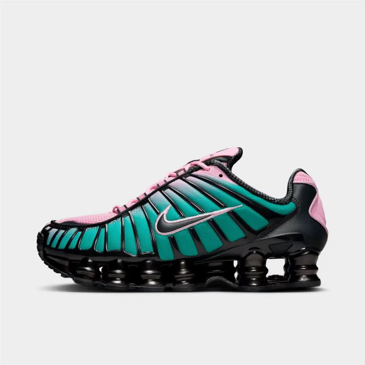 Women`s Nike Shox TL Fade Light Arctic Pink/off Noir/neptune Green IH1336 600