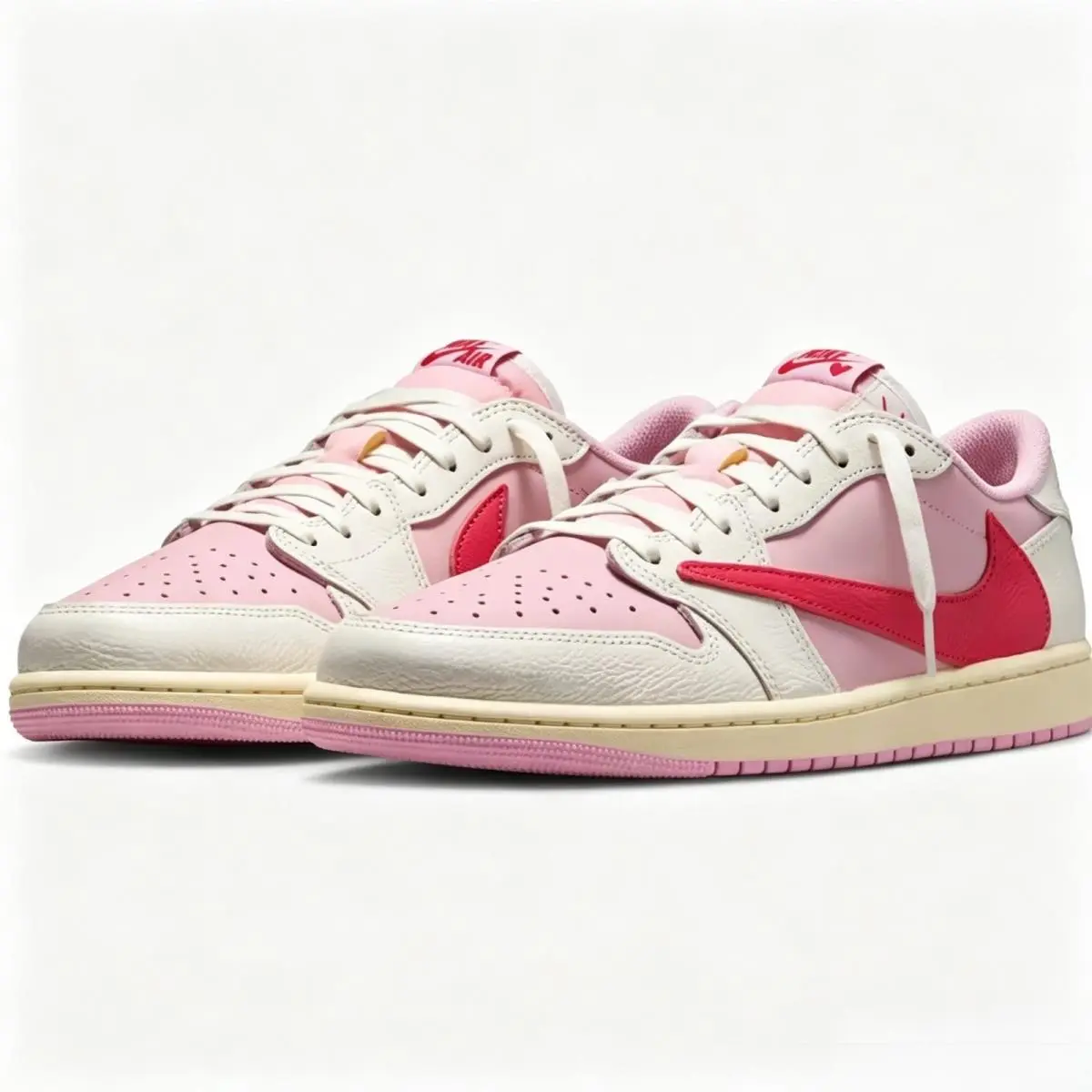 Nike shoes - Air Jordan 1 Low - Air Low - IQ7604-101 - Pink 0