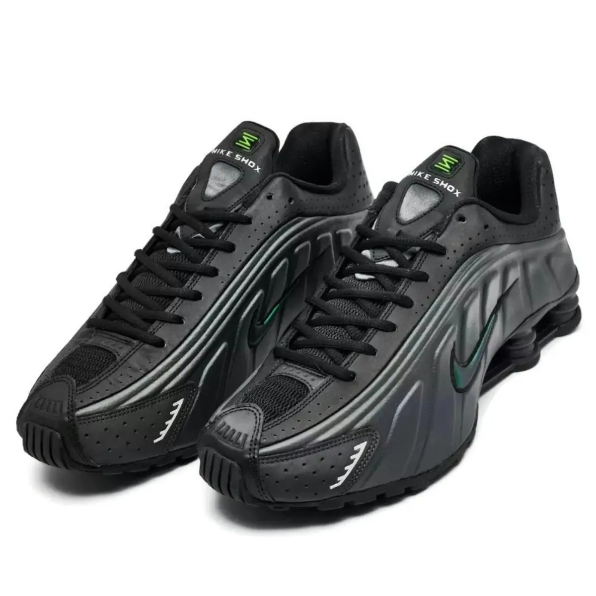 Nike shoes - Nike Shox - Shox - Black, Maufacturer: Anthracite/Multi-Color/Black 18