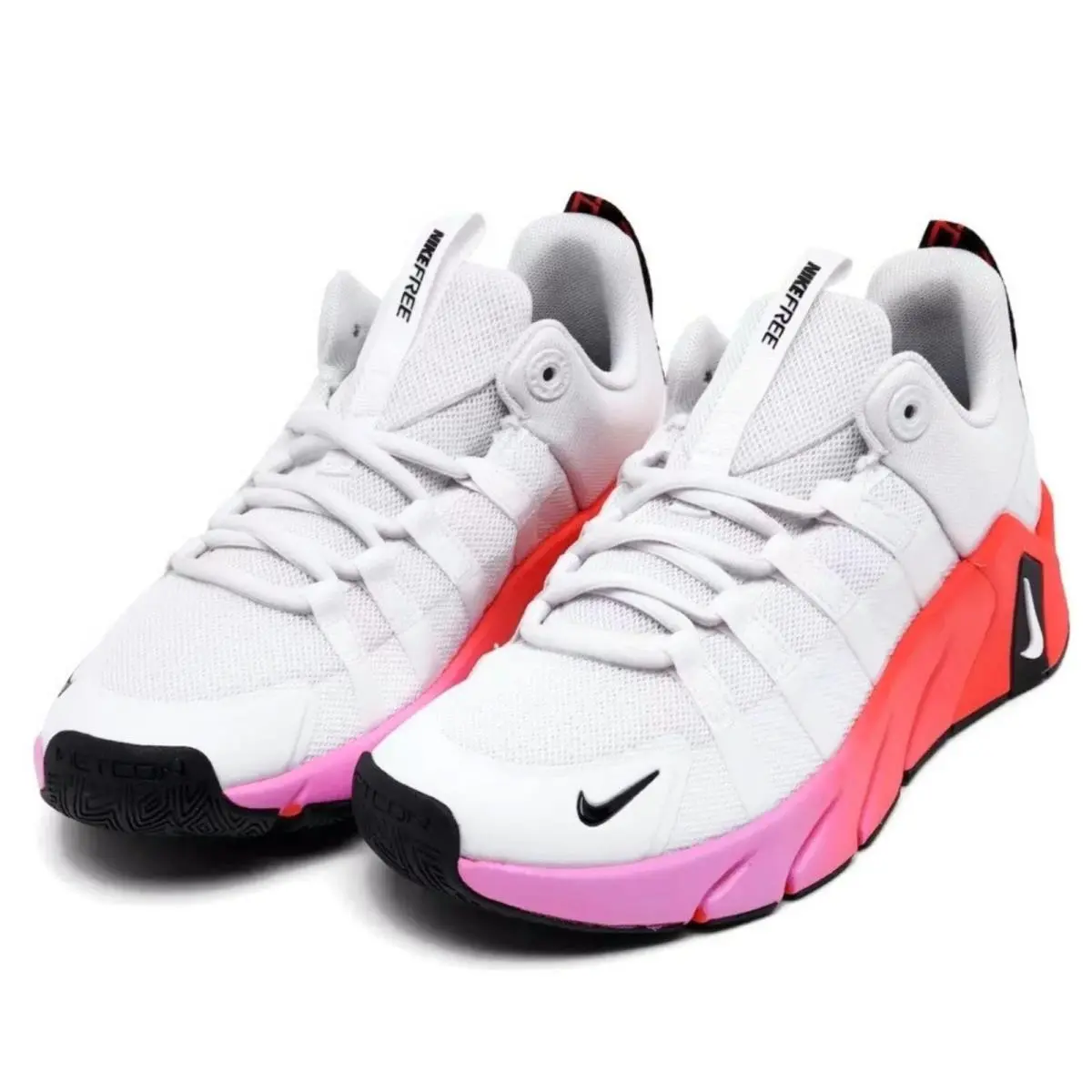 Nike shoes - Nike - White, Manufacturer: White/Black/Light Crimson 9