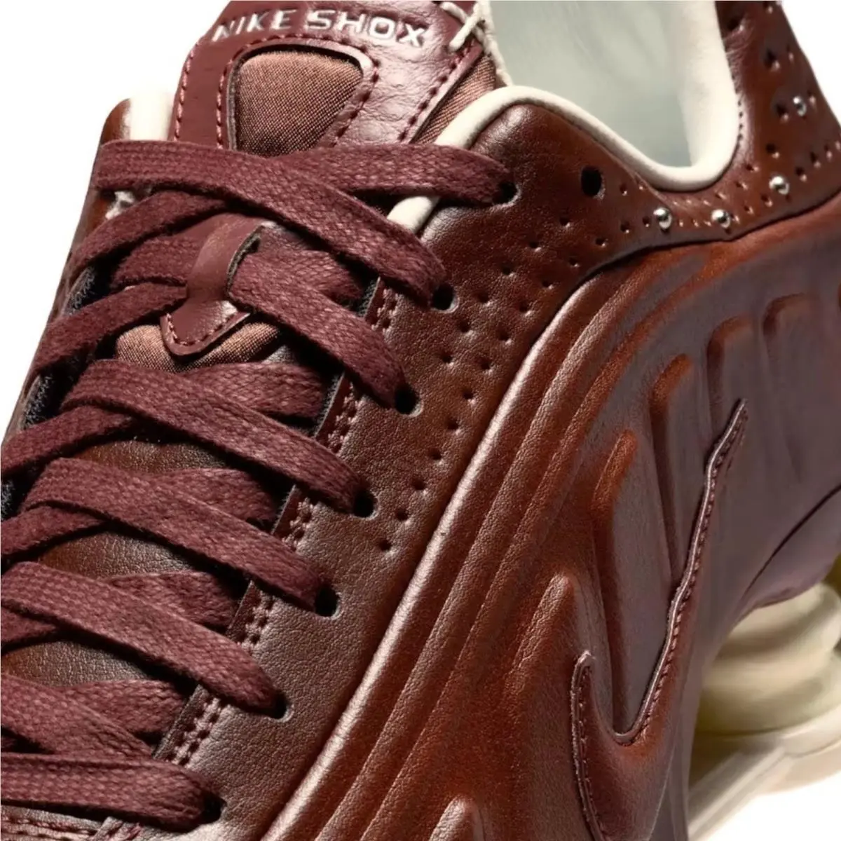 Nike shoes - Nike Shox - Shox - Red, Manufacturer: Dark Pony/Soft Pearl/Pure Platinum/Dark Pony 15