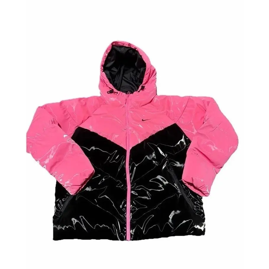Therma-fit Shine Puffer Jacket Pink Black HV5242 649 Women`s 2XL by Nike