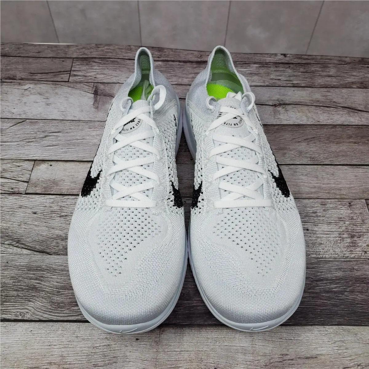 Nike shoes - Nike Free RN Flyknit 2018 - 942839-100 - White 0