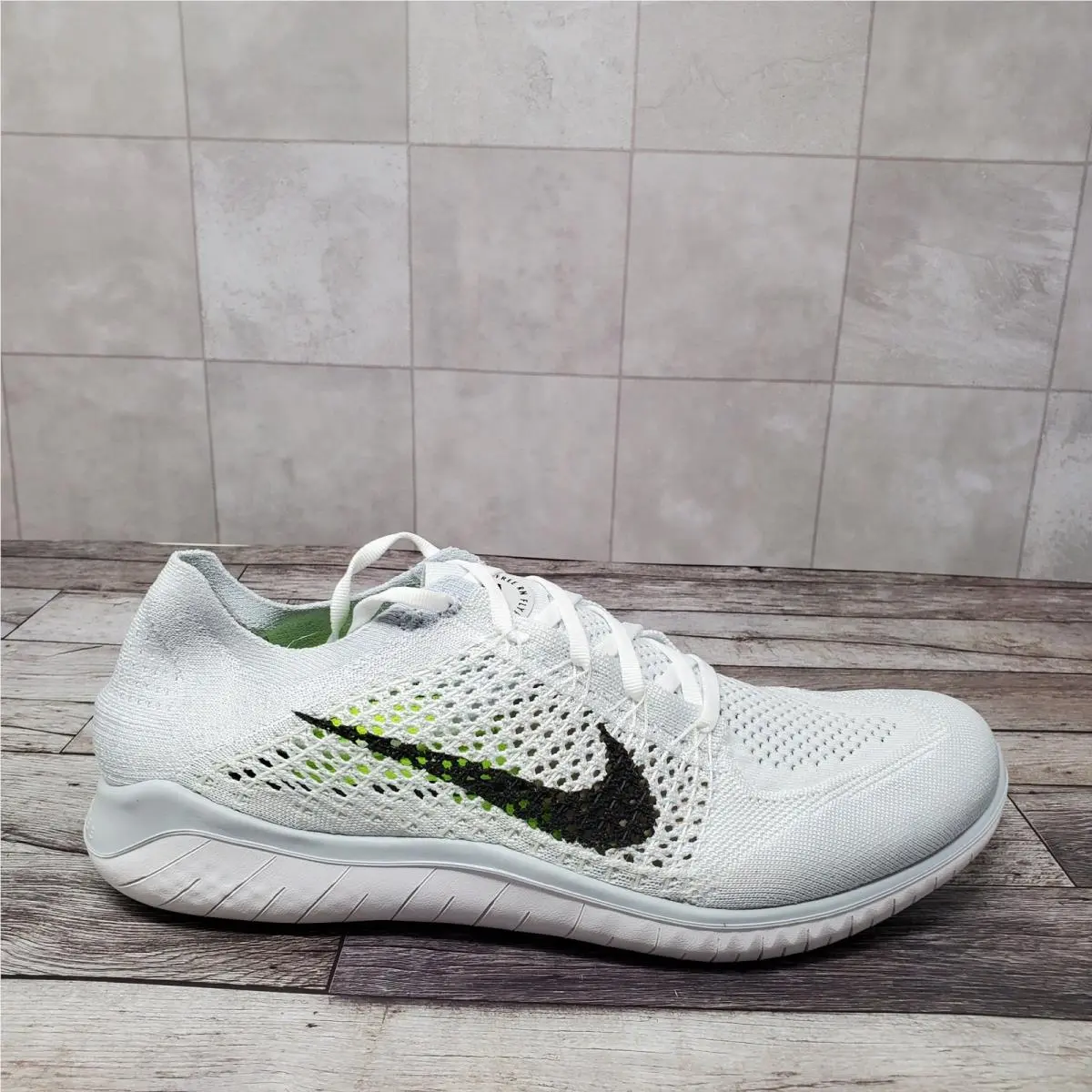 Nike shoes - Nike Free RN Flyknit 2018 - 942839-100 - White 2