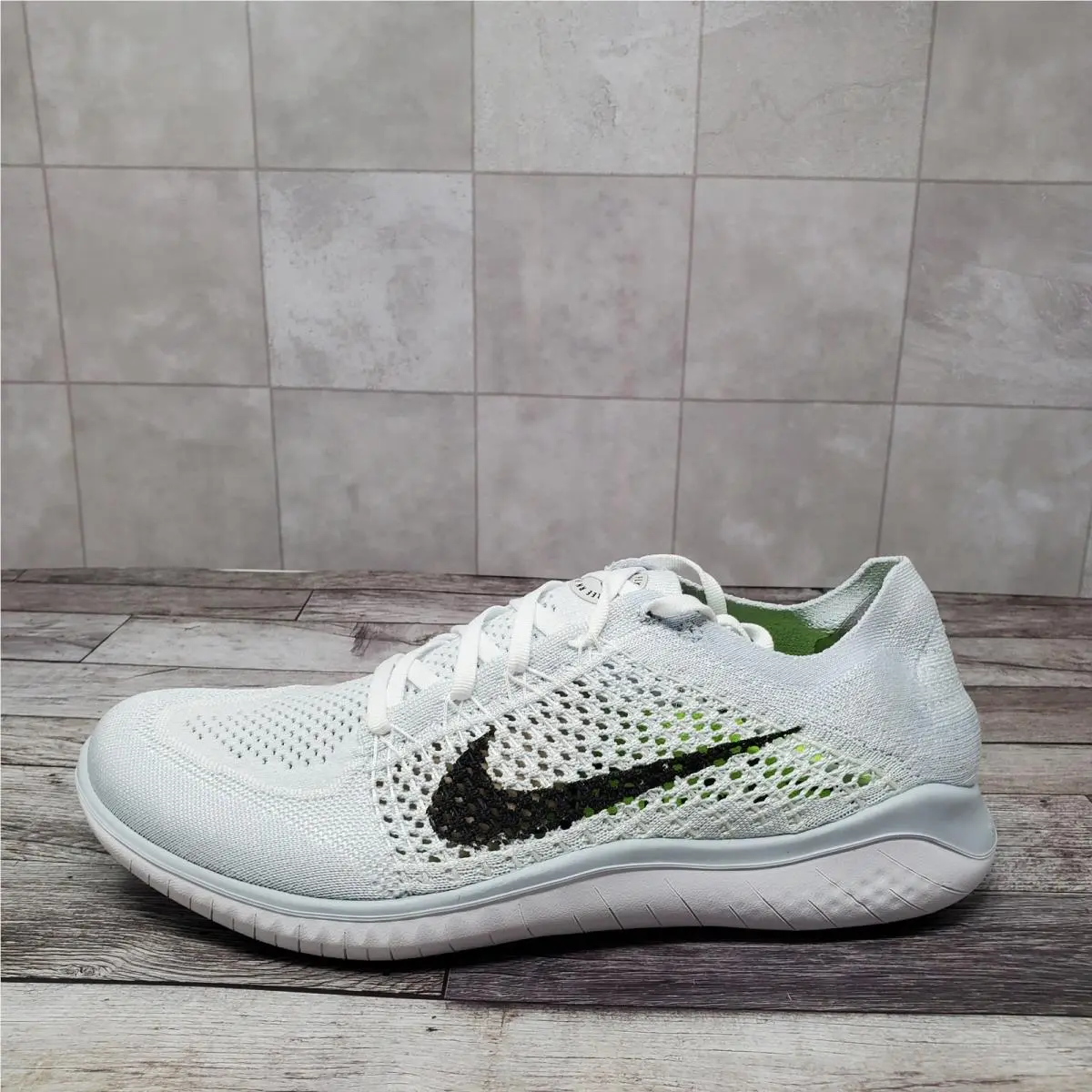 Nike shoes - Nike Free RN Flyknit 2018 - 942839-100 - White 3