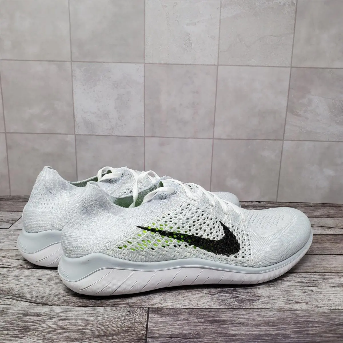 Nike shoes - Nike Free RN Flyknit 2018 - 942839-100 - White 5