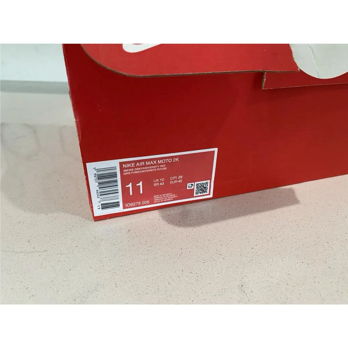 Nike shoes - Smoke Grey/University Red 3